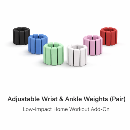 Adjustable 1lb Wrist & Ankle weights (pair)